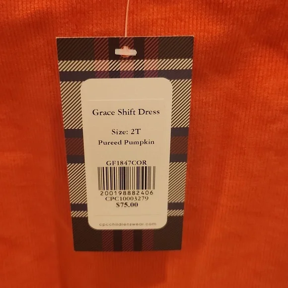 NWT CPC Children's 2T Grace Shift Dress - Picture 3 of 7